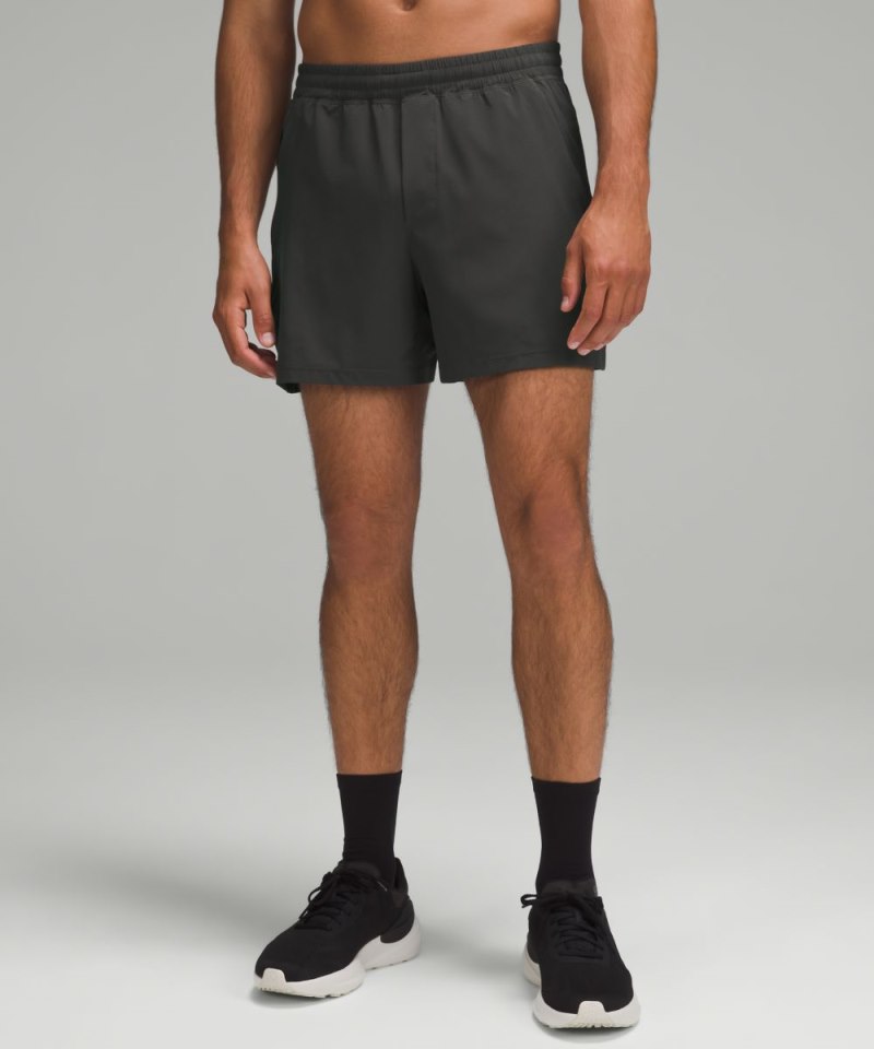 Lululemon Pace Breaker Linerless Short 5" Graphite Grey Online Outlet Sale