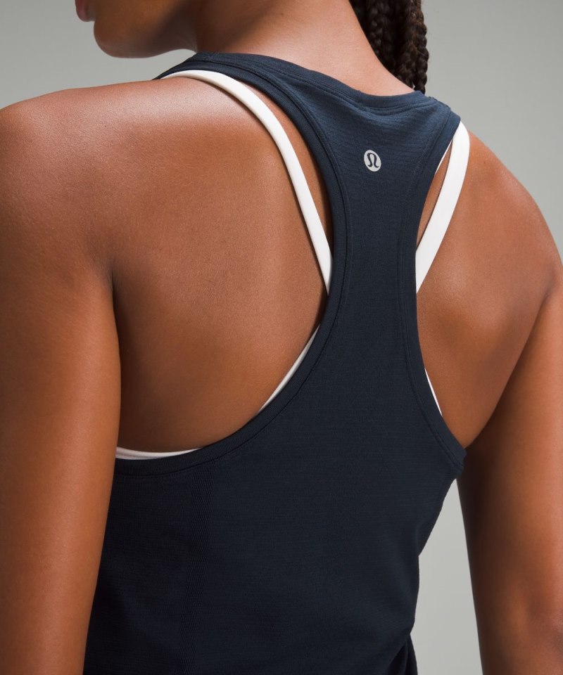 Lululemon Swiftly Tech Racerback Tank Top 2.0 *Hip Length True Navy / True Navy Online Outlet Sale