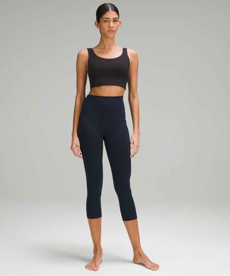 Lululemon lululemon Align™ High-Rise Crop with Pockets 23" True Navy Online Outlet Sale