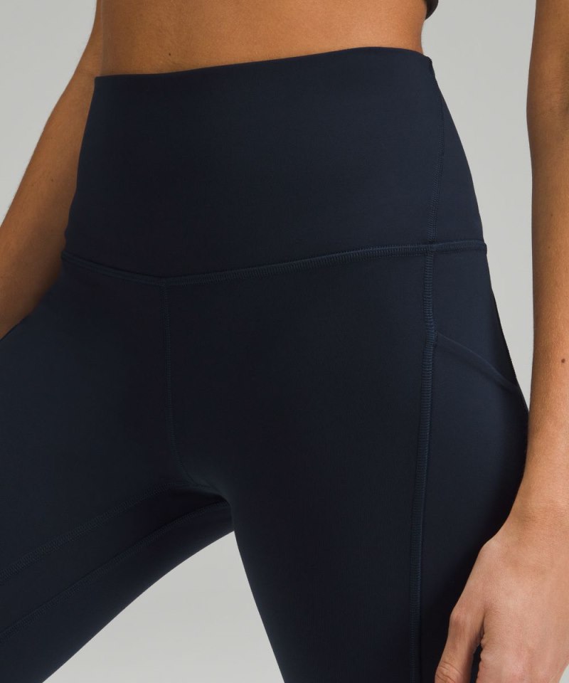 Lululemon lululemon Align™ High-Rise Crop with Pockets 23" True Navy Online Outlet Sale