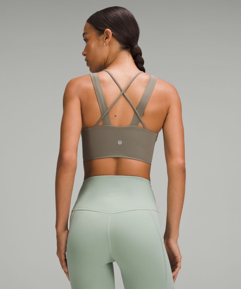Lululemon Like a Cloud Longline Bra *Light Support, D / DD Cup Rover Online Outlet Sale