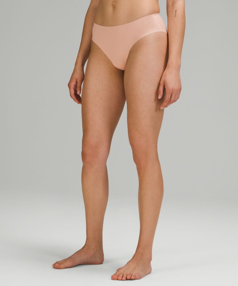 Lululemon InvisiWear Mid-Rise Bikini Underwear Misty Shell Online Outlet Sale