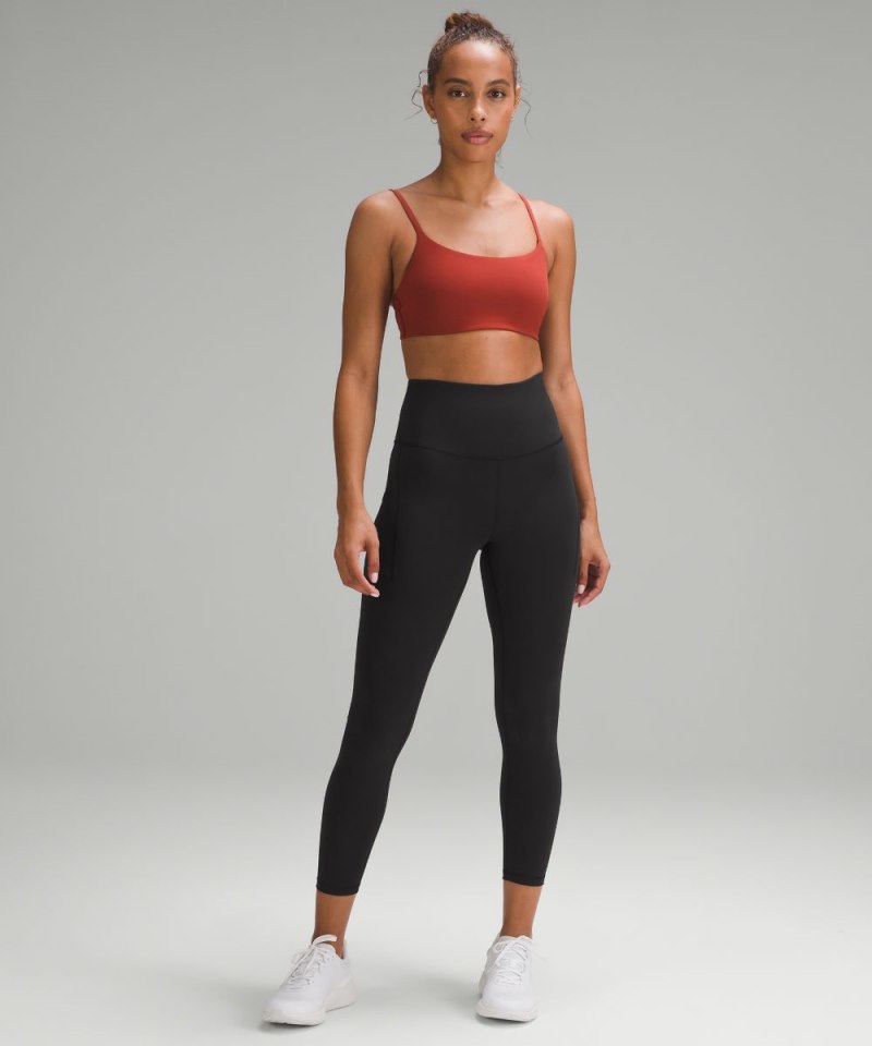 Lululemon Wunder Train High-Rise Tight with Pockets 25" Black Online Outlet Sale