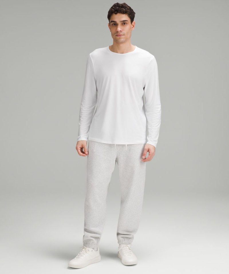 Lululemon Ultra-Soft Nulu Long-Sleeve Shirt White Online Outlet Sale