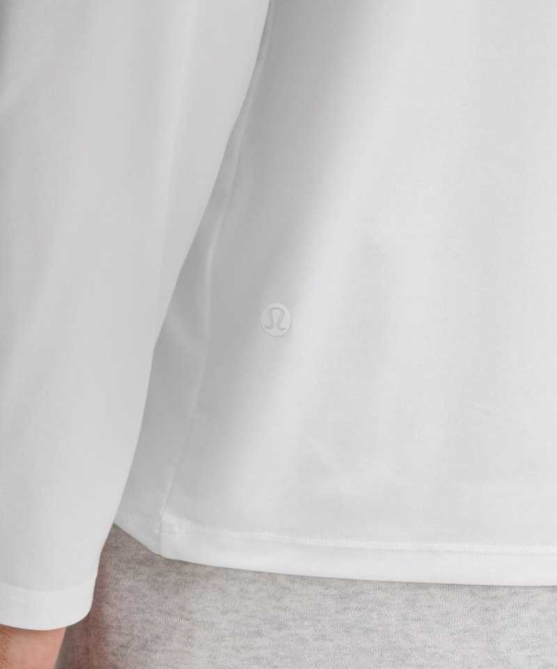 Lululemon Ultra-Soft Nulu Long-Sleeve Shirt White Online Outlet Sale