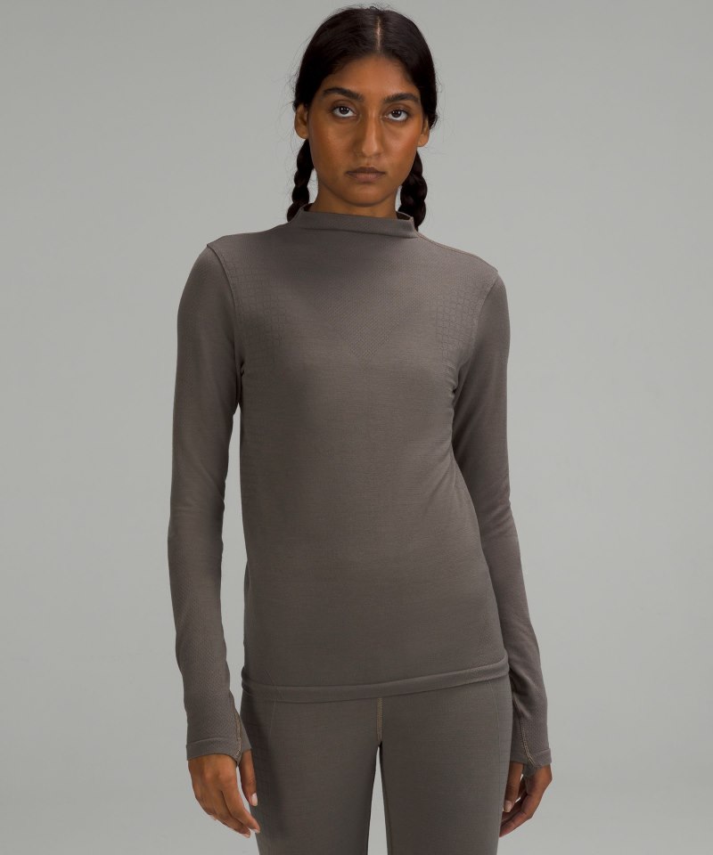 Lululemon lululemon lab Seamless Wool-Blend Long-Sleeve Shirt Rover Online Outlet Sale