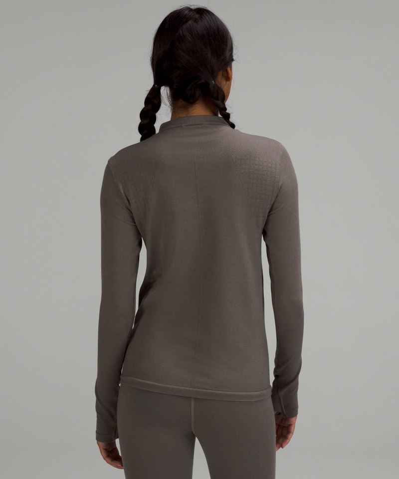 Lululemon lululemon lab Seamless Wool-Blend Long-Sleeve Shirt Rover Online Outlet Sale