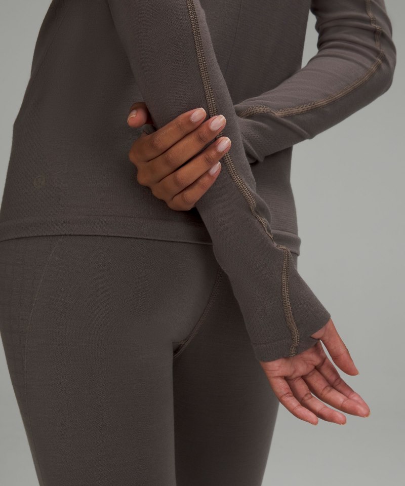 Lululemon lululemon lab Seamless Wool-Blend Long-Sleeve Shirt Rover Online Outlet Sale
