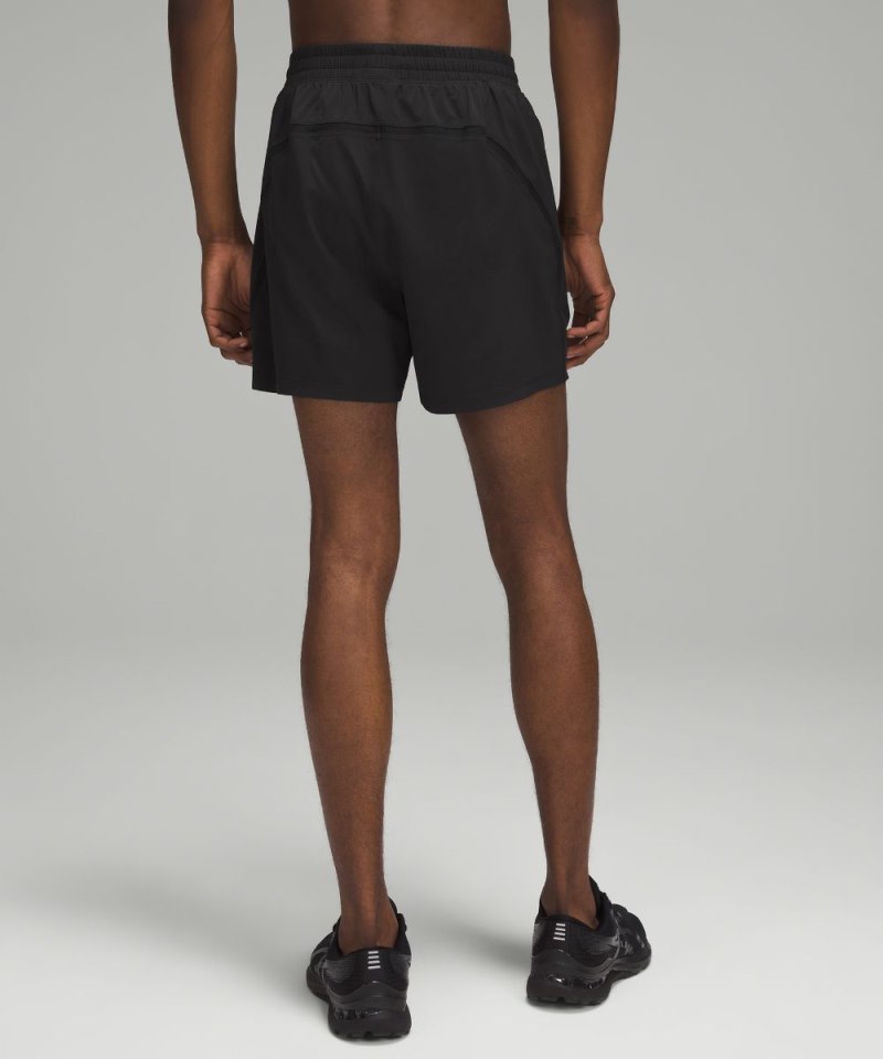 Lululemon Pace Breaker Lined Short 5" Black Online Outlet Sale
