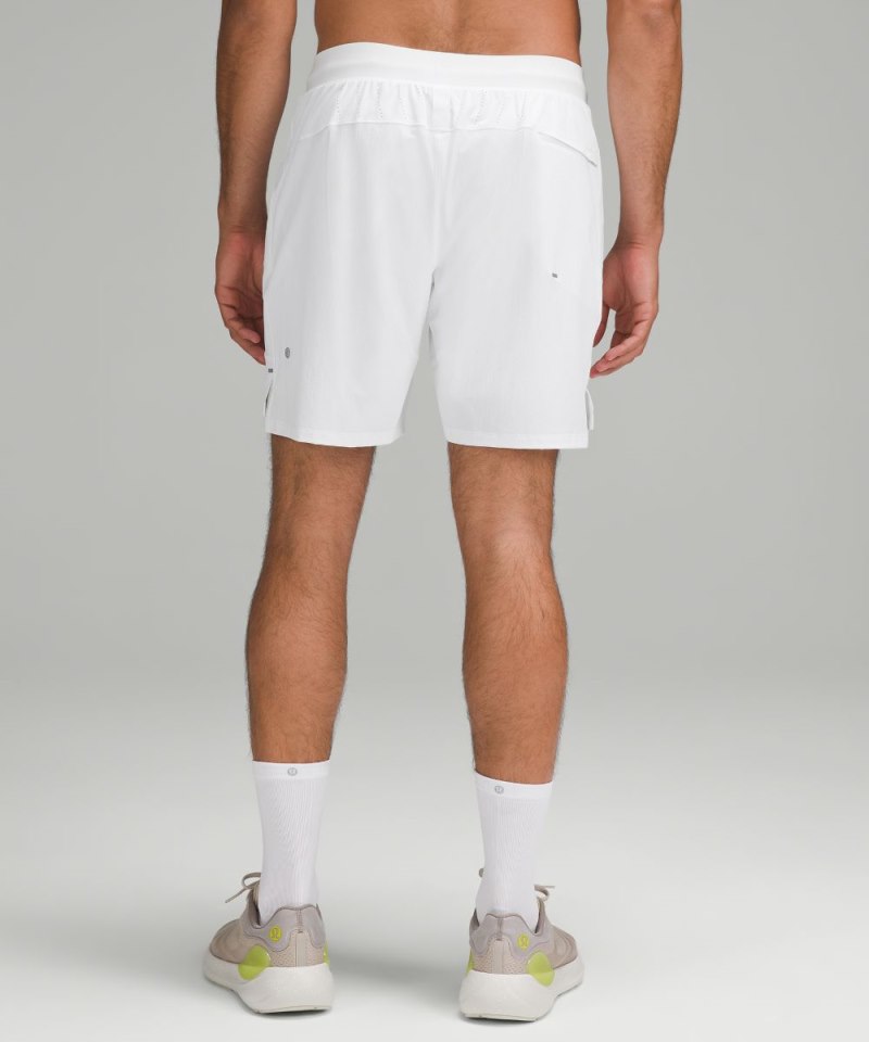 Lululemon License to Train Lined Short 7" White Online Outlet Sale