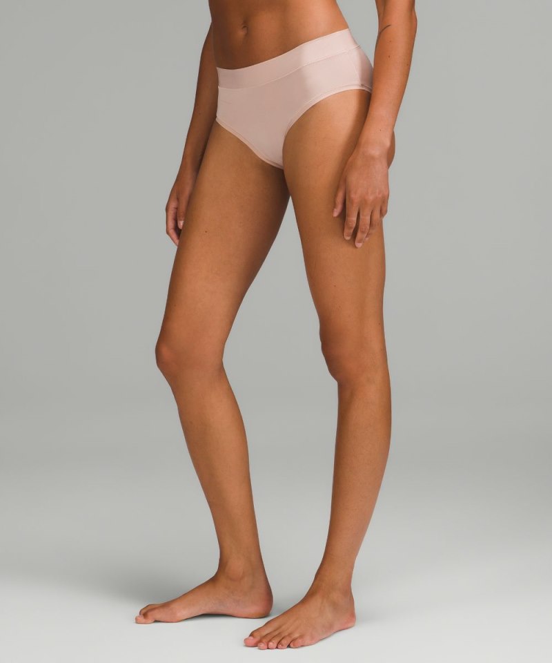 Lululemon UnderEase High-Rise Bikini Underwear Misty Shell Online Outlet Sale