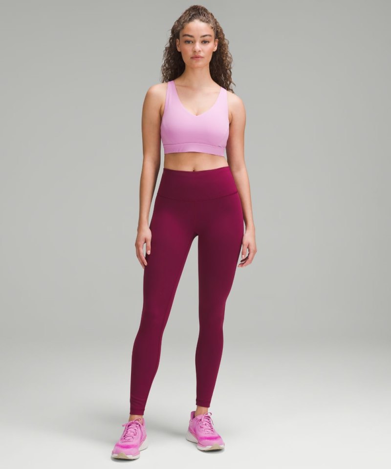 Lululemon Envital Bra *Medium Support B / C Cup Dahlia Mauve Online Outlet Sale