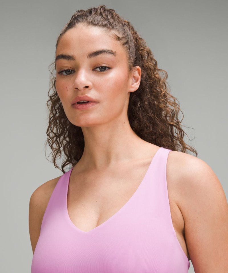 Lululemon Envital Bra *Medium Support B / C Cup Dahlia Mauve Online Outlet Sale