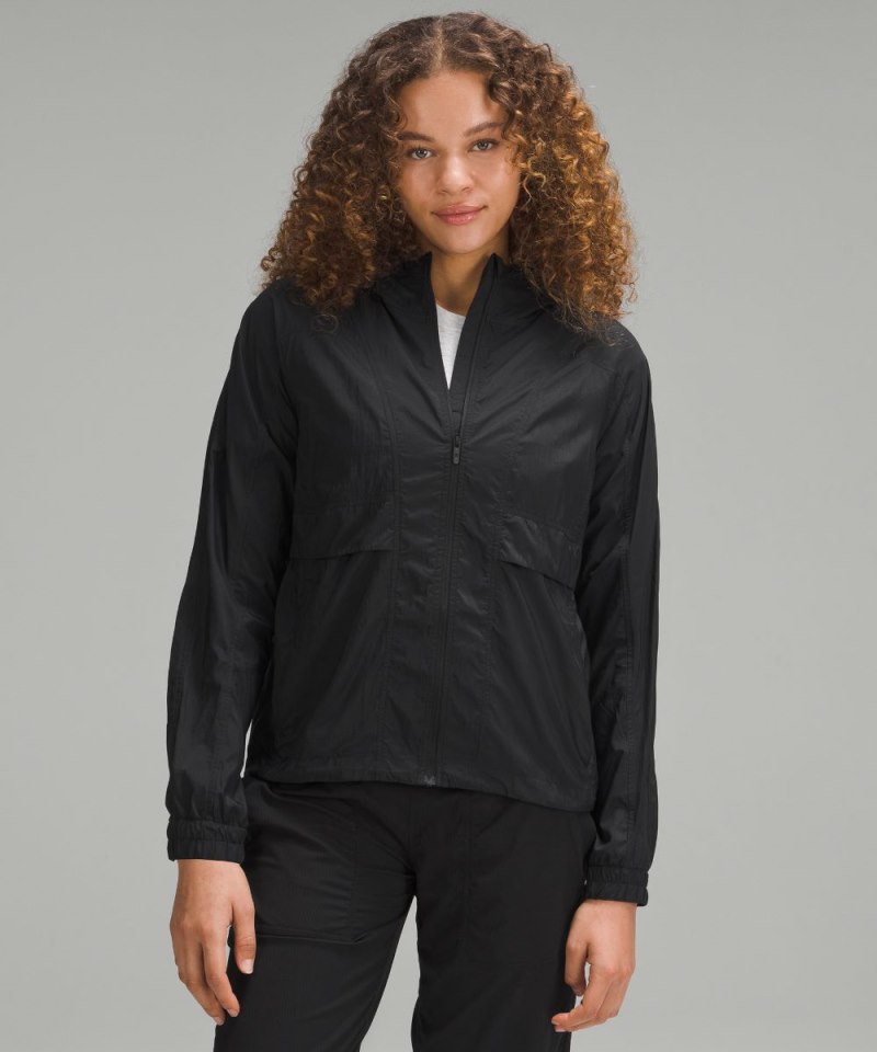Lululemon Hood Lite Jacket Black Online Outlet Sale