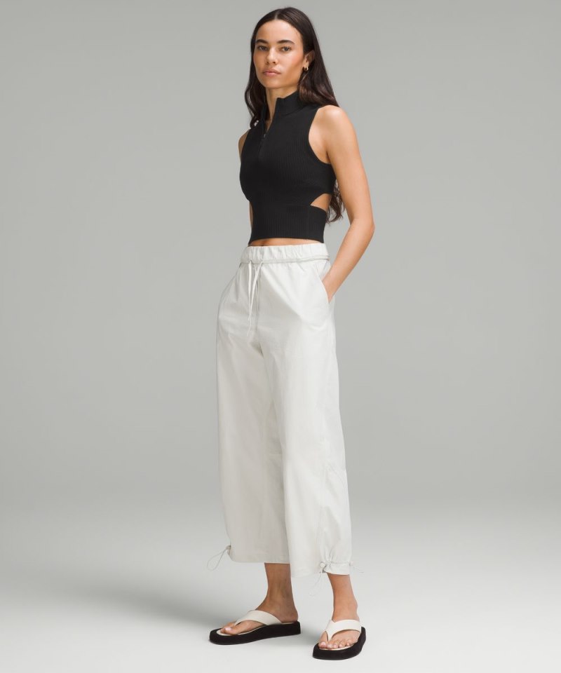 Lululemon Open Back Half-Zip Sweater Black Online Outlet Sale