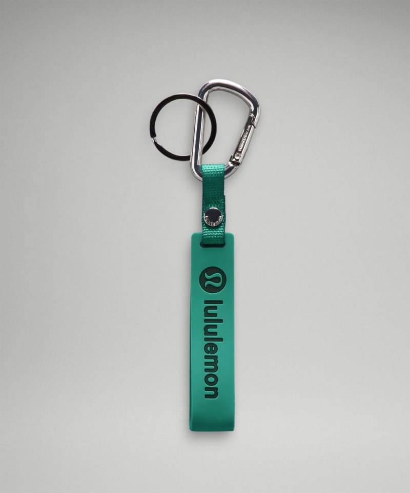 Lululemon Silicone Keychain Cascadia Green / Legacy Green Online Outlet Sale