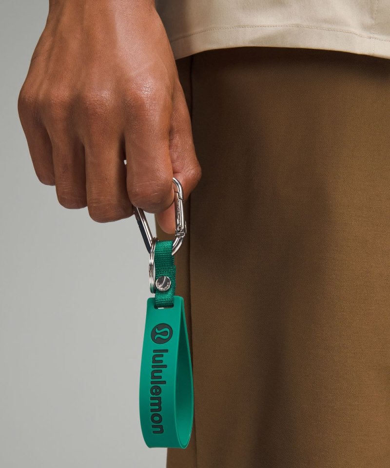Lululemon Silicone Keychain Cascadia Green / Legacy Green Online Outlet Sale