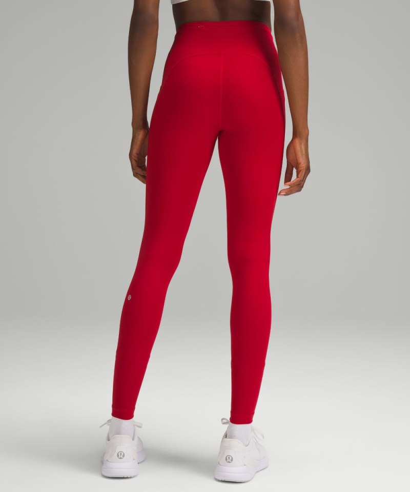Lululemon Swift Speed High-Rise Tight 28" Dark Red Online Outlet Sale