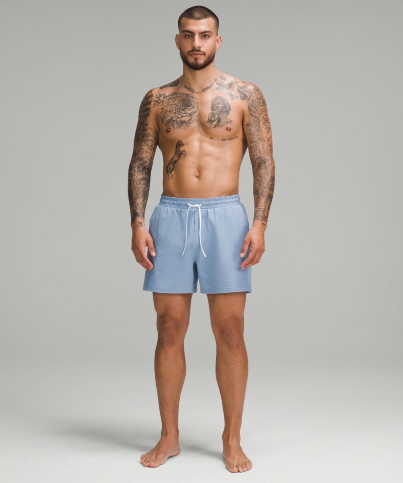 Lululemon Pool Short 5" *Lined Blue Willow Online Outlet Sale