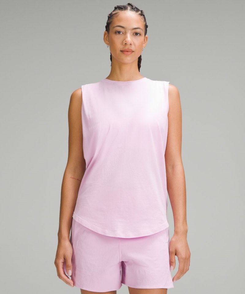 Lululemon Brunswick Muscle Tank Top Vitapink Online Outlet Sale