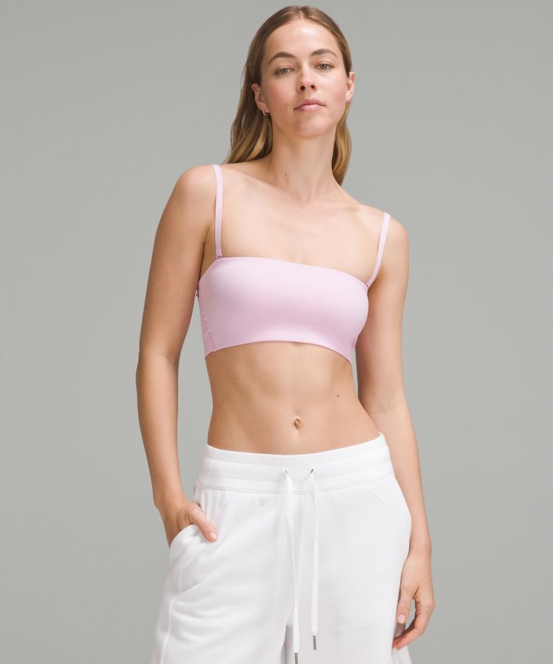 Lululemon Wundermost Ultra-Soft Nulu Bandeau Bralette *A-D Cups Vitapink Online Outlet Sale