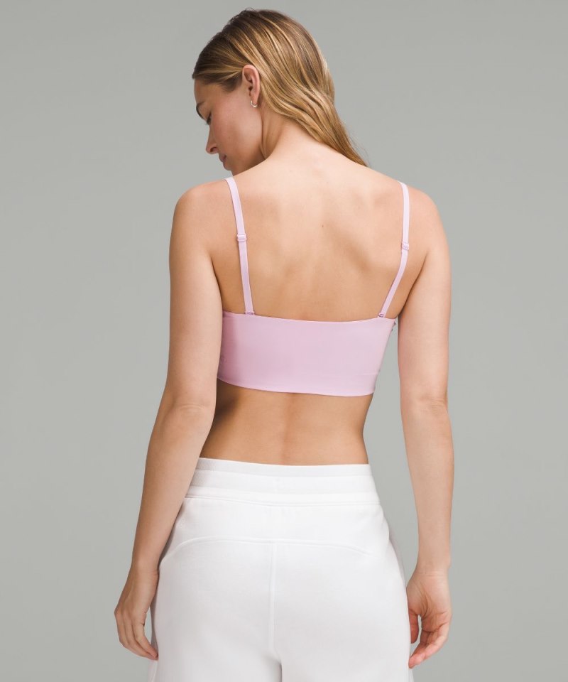 Lululemon Wundermost Ultra-Soft Nulu Bandeau Bralette *A-D Cups Vitapink Online Outlet Sale