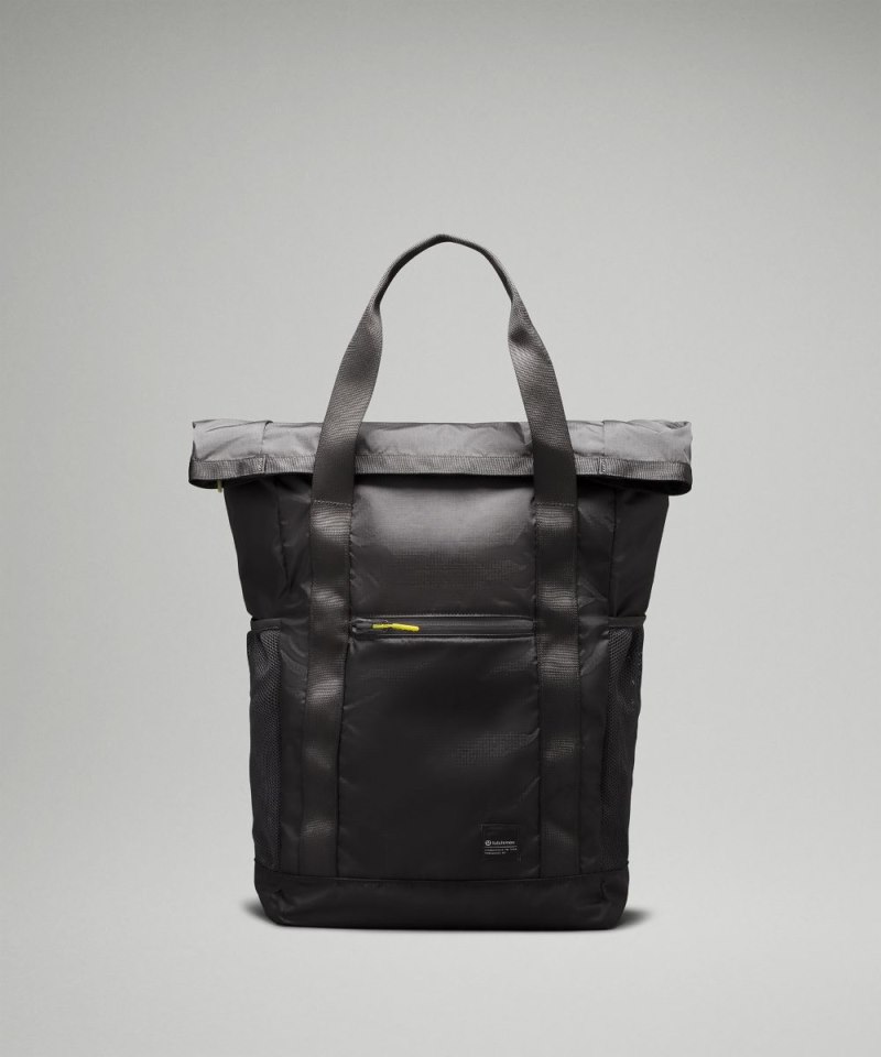 Lululemon Packable Backpack 32L Traverse Grey / Lichen Lime / Black Online Outlet Sale
