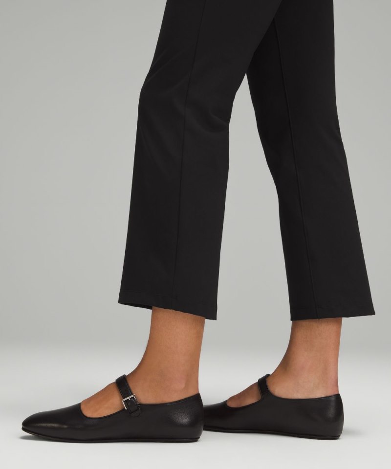Lululemon Smooth Fit Pull-On High-Rise Cropped Pant Black Online Outlet Sale