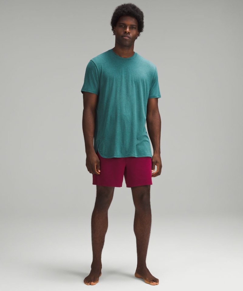 Lululemon Balancer Short 6" Heathered Deep Luxe Online Outlet Sale