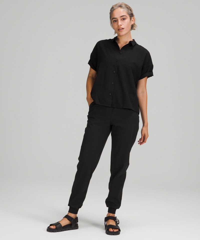 Lululemon Stretch High-Rise Jogger *Full Length Black Online Outlet Sale