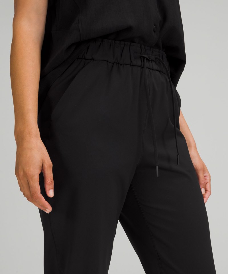 Lululemon Stretch High-Rise Jogger *Full Length Black Online Outlet Sale