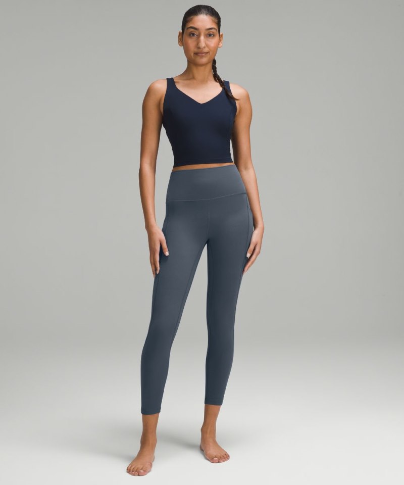 Lululemon lululemon Align™ High-Rise Pant with Pockets 25" Iron Blue Online Outlet Sale