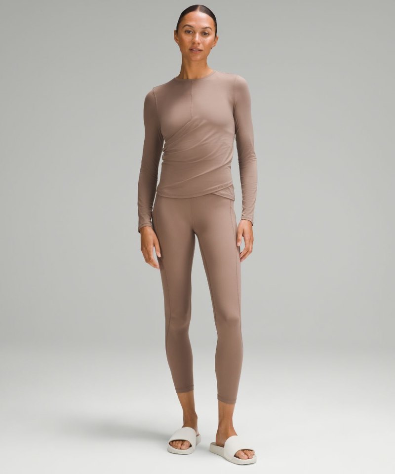 Lululemon lululemon Align™ High-Rise Pant with Pockets 25" Taupetastic Online Outlet Sale