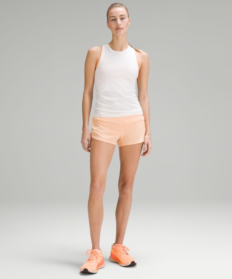 Lululemon Speed Up Low-Rise Lined Short 2.5" Summer Glow Online Outlet Sale