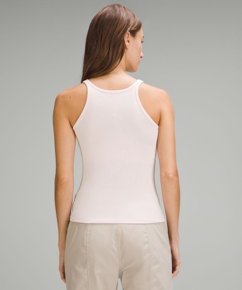 Lululemon Hold Tight Thin Strap Racerback Tank Top Strawberry Milkshake Online Outlet Sale