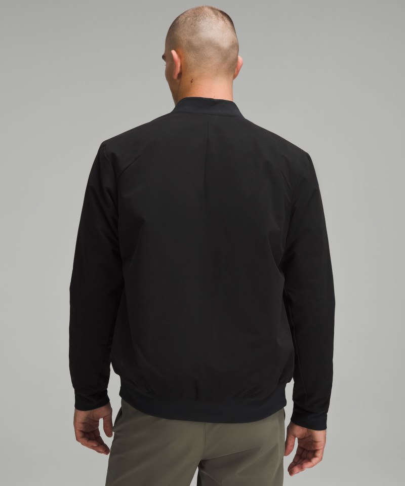 Lululemon Switch Over Bomber Jacket Black Online Outlet Sale