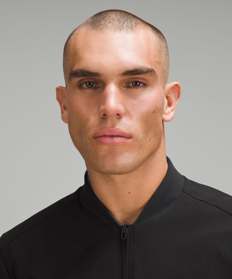 Lululemon Switch Over Bomber Jacket Black Online Outlet Sale