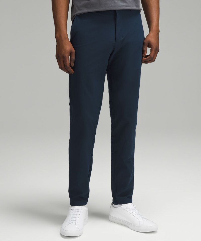 Lululemon Commission Slim-Fit Pant 34" *Warpstreme True Navy Online Outlet Sale
