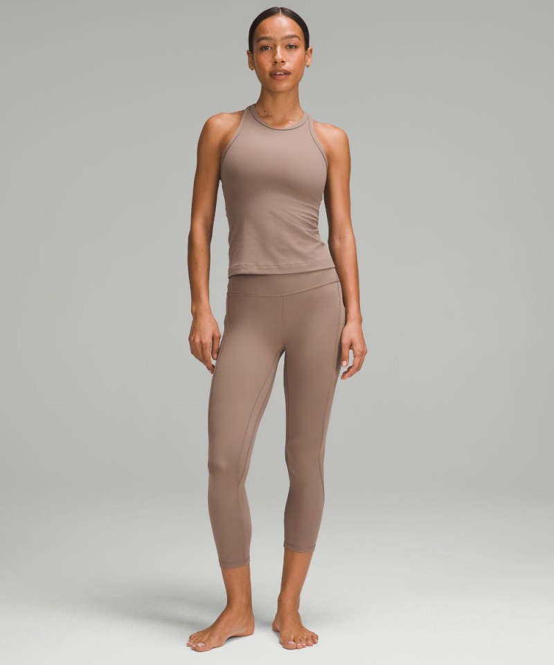Lululemon lululemon Align™ High-Rise Crop with Pockets 23" Taupetastic Online Outlet Sale