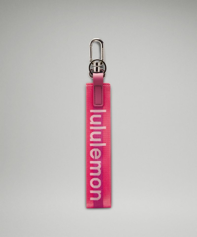 Lululemon Never Lost Keychain Sakura Pink / Washed Mauve / White Online Outlet Sale