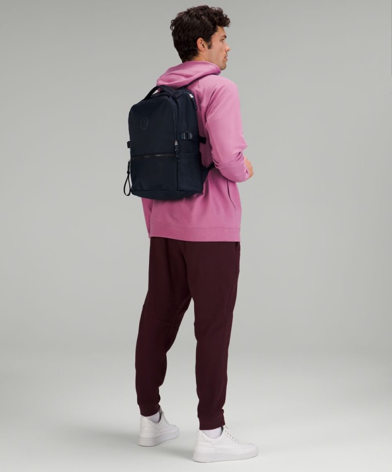 Lululemon New Crew Backpack 22L True Navy Online Outlet Sale