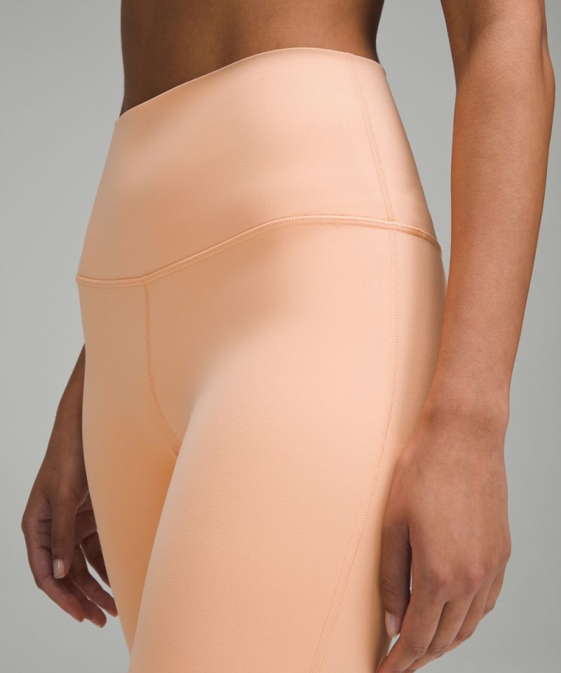 Lululemon lululemon Align™ High-Rise Pant 25" Peach Bellini Online Outlet Sale