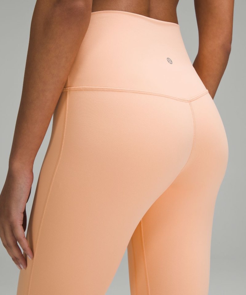 Lululemon lululemon Align™ High-Rise Pant 25" Peach Bellini Online Outlet Sale
