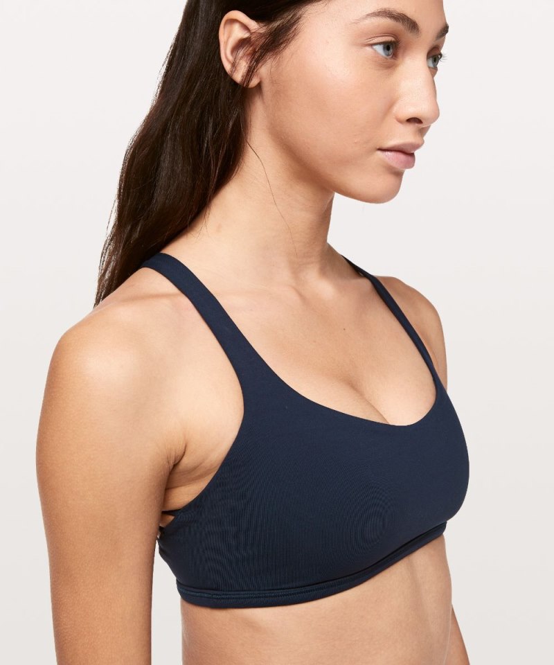 Lululemon Free to Be Bra - Wild *Light Support, A / B Cup True Navy Online Outlet Sale