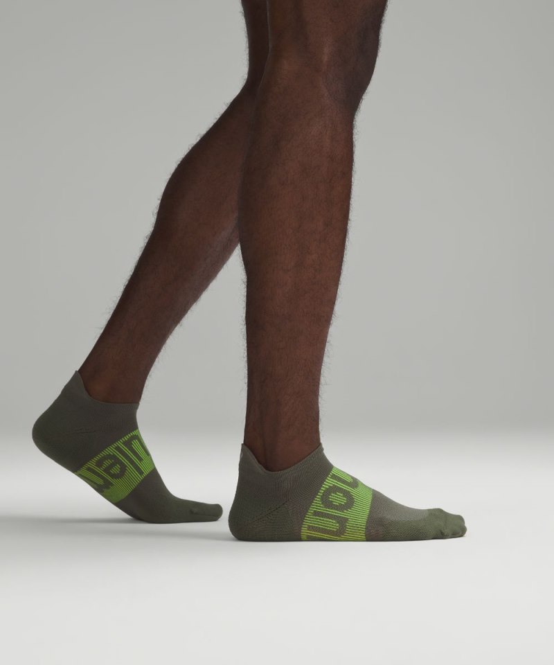 Lululemon Men's Power Stride Tab Socks *3 Pack White / Medium Olive / True Navy Online Outlet Sale