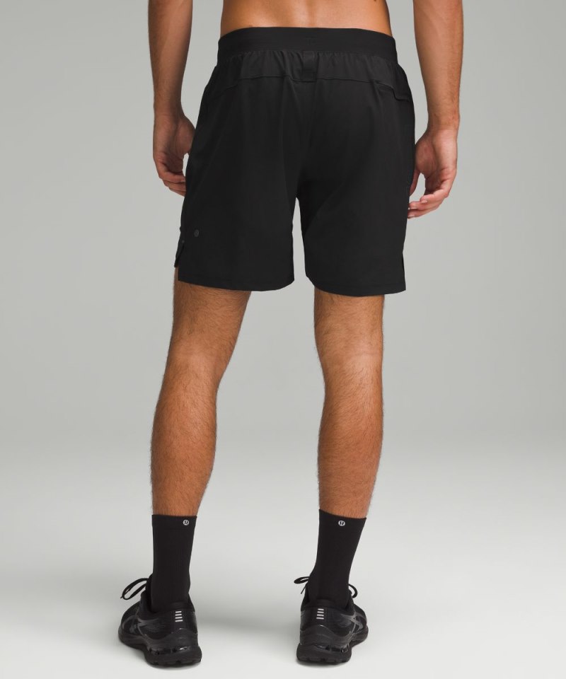 Lululemon License to Train Linerless Short 7" *Graphic Black Online Outlet Sale