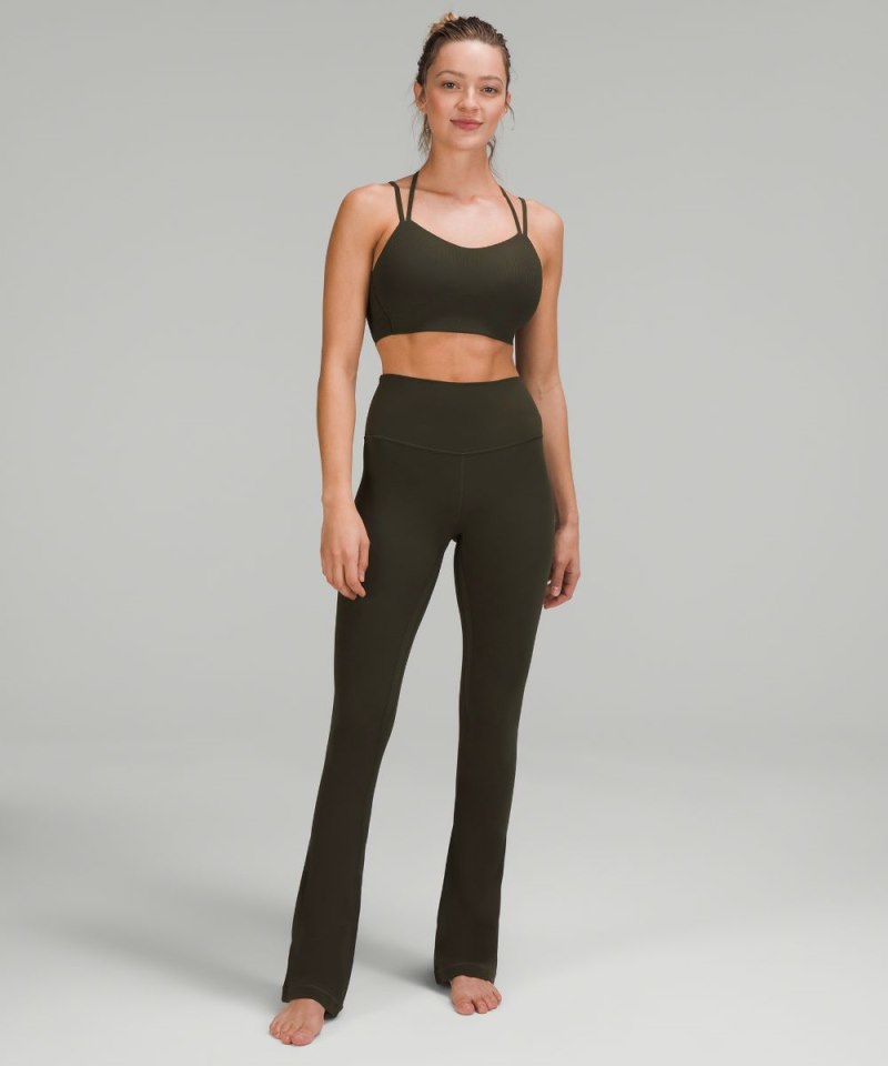 Lululemon lululemon Align™ High-Rise Mini-Flare Pant *Regular Dark Olive Online Outlet Sale