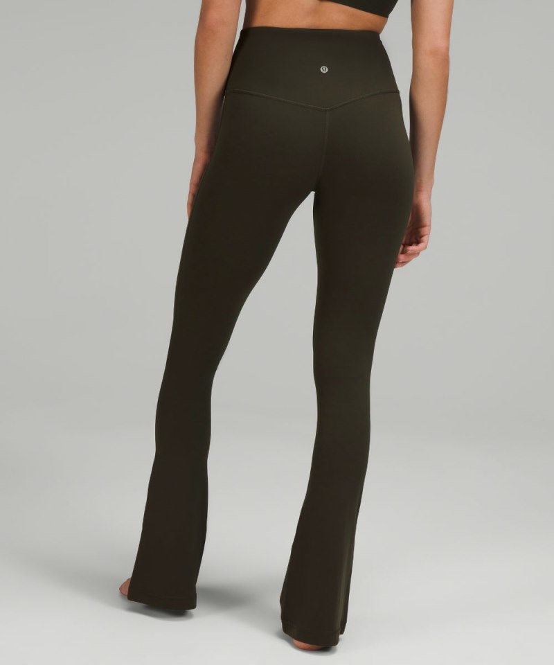 Lululemon lululemon Align™ High-Rise Mini-Flare Pant *Regular Dark Olive Online Outlet Sale