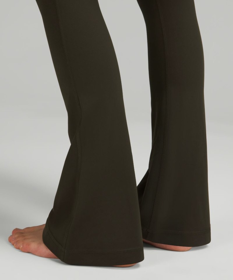 Lululemon lululemon Align™ High-Rise Mini-Flare Pant *Regular Dark Olive Online Outlet Sale