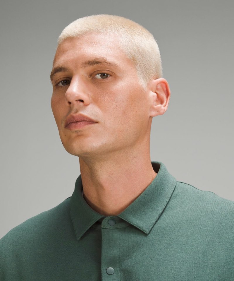 Lululemon Soft Knit Overshirt *French Terry Dark Forest Online Outlet Sale
